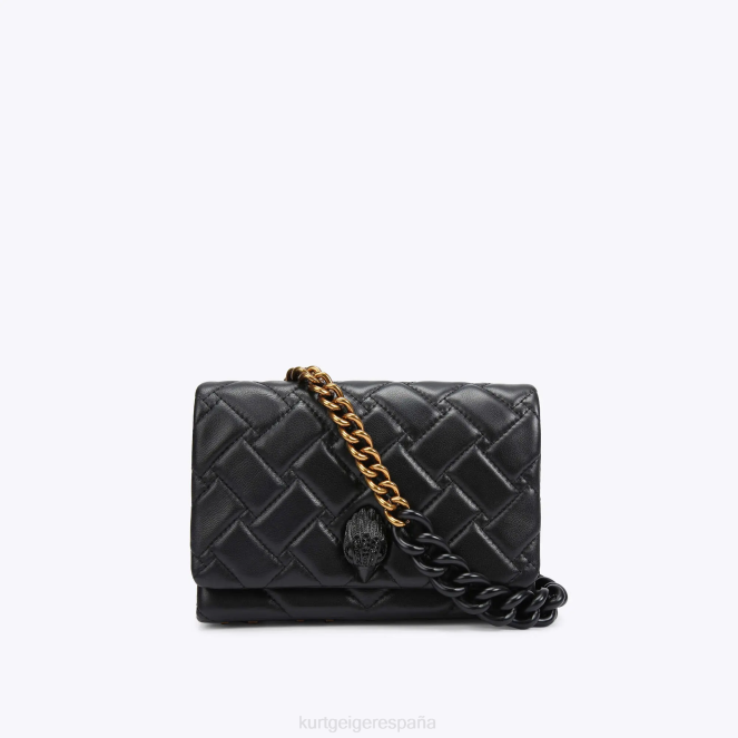 Kurt Geiger mujer mini kensington de londres 2LPR88 | bolsas combinación negra